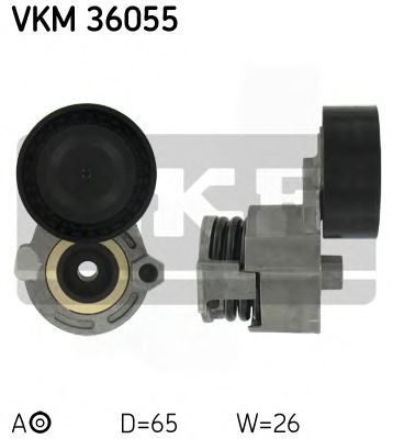 VKM 36055 SKF Натягувач поліклинового ременя1